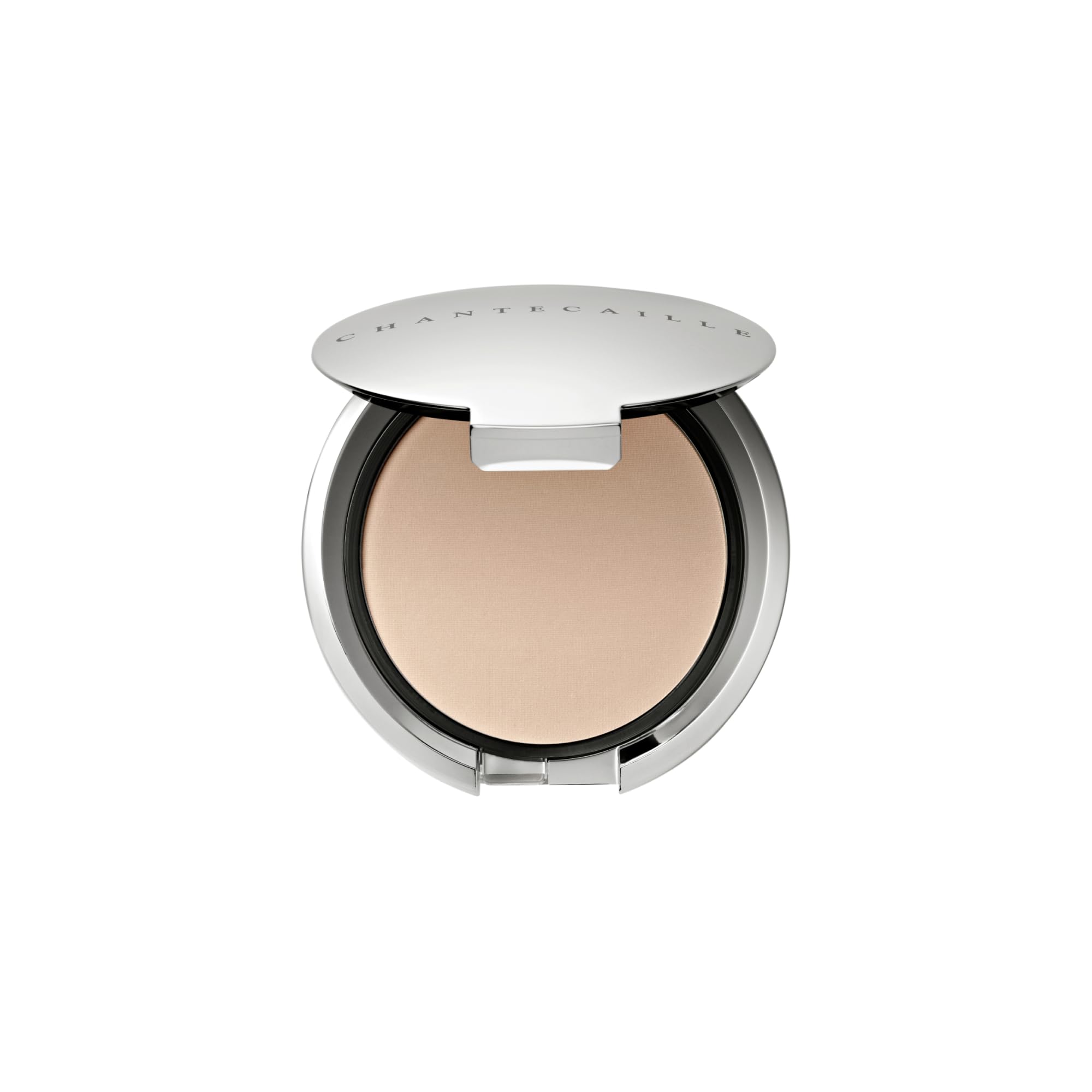 Chantecaille Compact Makeup, Modern Matte UltraFine Powder Foundation with Grape and Pomegranate, Bamboo