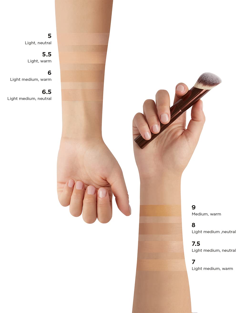 Hourglass Ambient Soft Glow Foundation- Shade 5.5