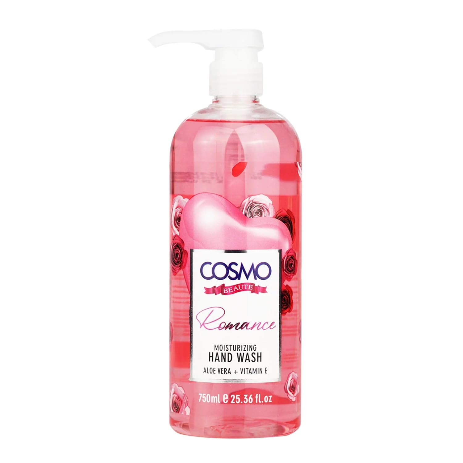 Cosmo Beaute Romance Moisturizing Hand Wash  Hydrating Ingredients, Gently Cleanses Nourishes Hands, LongLasting Oud Fragrance