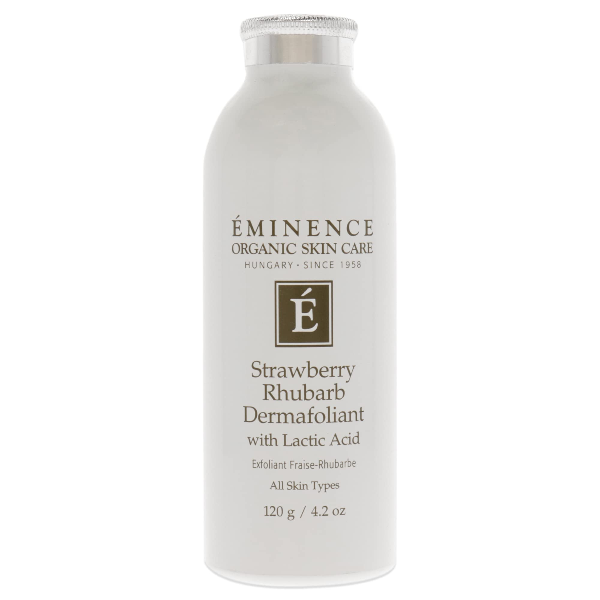 Strawberry Rhubarb Dermafoliant With Lactic Acid by Eminence for Unisex - 4.2 oz Exfoliator