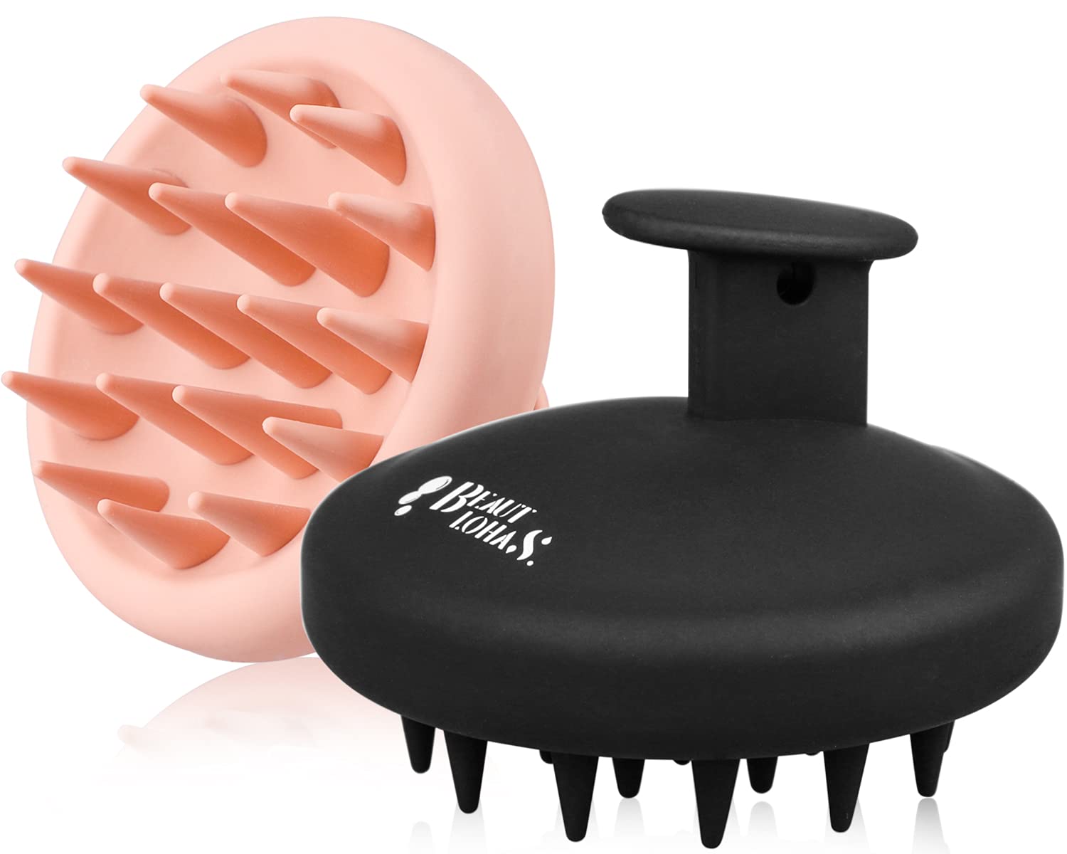 2 Pack Silicone Scalp Massager Shampoo Brush, Shower Scalp Scrubber With Soft Bristles, Scalp Brush For Hair Growth & Dandruff T