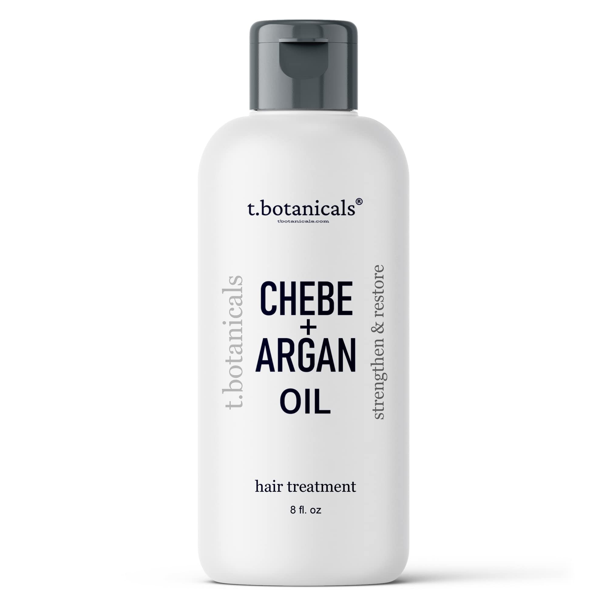 Chebe Oil for Hair Growth, 8 oz. Argan Oil Treatment Hair Thickening Reduce Breakage and Split Ends Prevents Hair Loss with Cheb