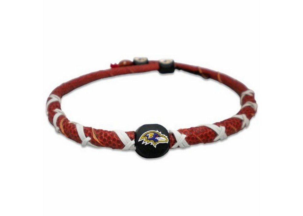 NFL Baltimore Ravens Classic Spiral Football Necklace