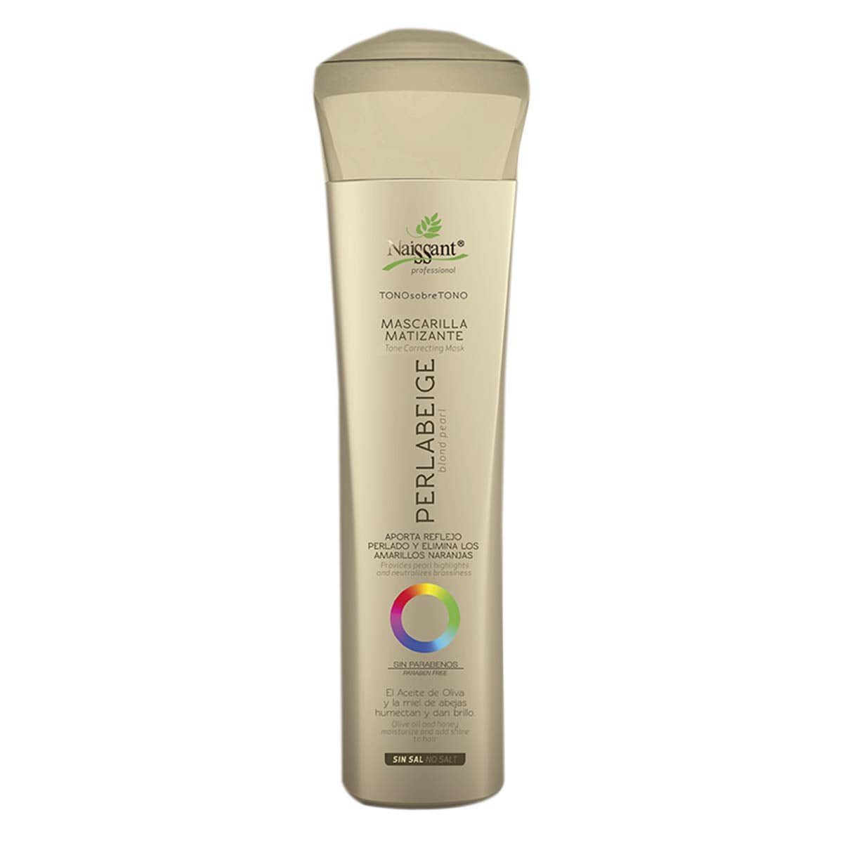 naissant Professional Hair Treatment Mask. Color Depositing, Color Intensifier and Tone Correcting Highlights. Without Salt, Par