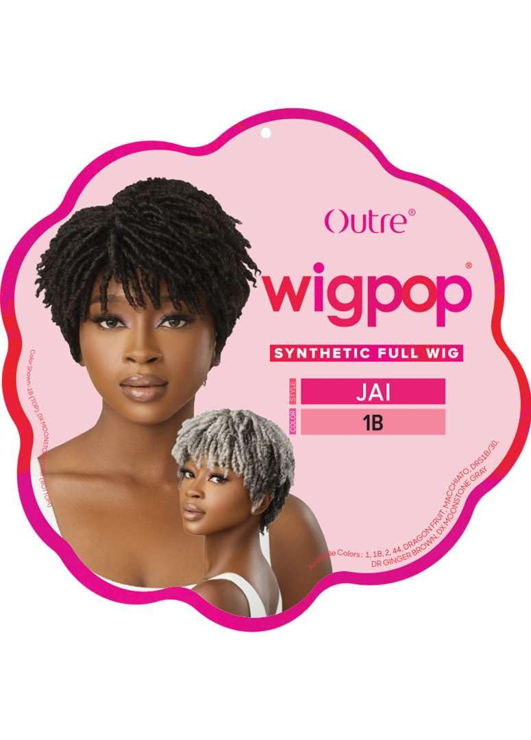 Outre Wigpop - Jai (JET BLACK 1)