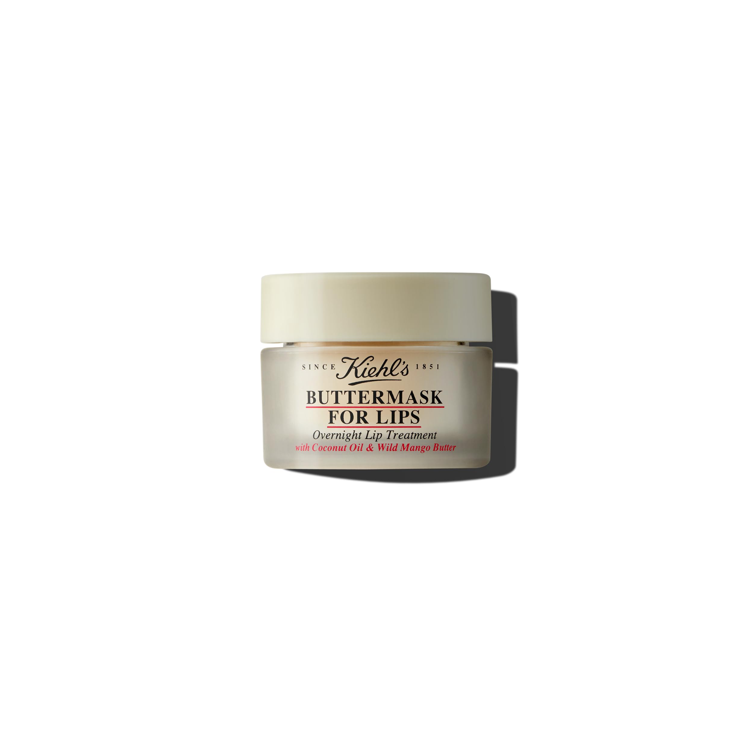 Kiehls Buttermask For Lips, Hydrating Overnight Lip Mask, Nourishes & Restores Dry Lips, Intense Hydration, with Coconut Oil & 