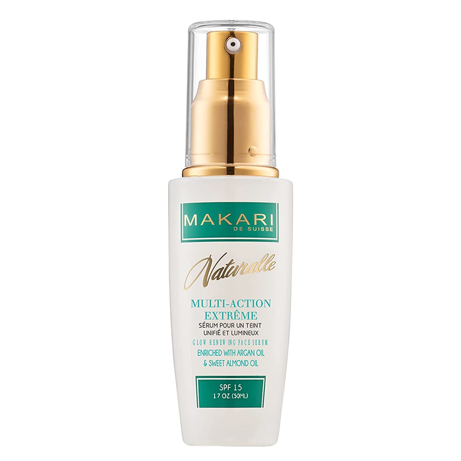 Makari Naturalle Multi-Action Extreme Skin Brightening Serum (1.7 oz) | Brightening Treatment for Dark Spots and Under Eye Circl