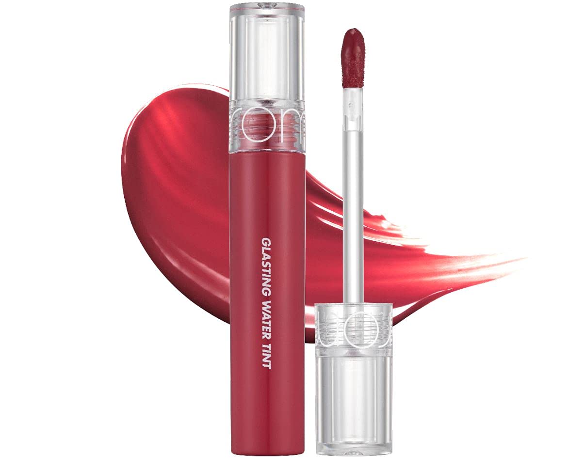 [Rom&Nd] Glasting Water Tint 8 Colors | Vivid Color| Non-Sticky|High Shine| Glossy Finish| Long-Lasting| Moisturizing| Highlight