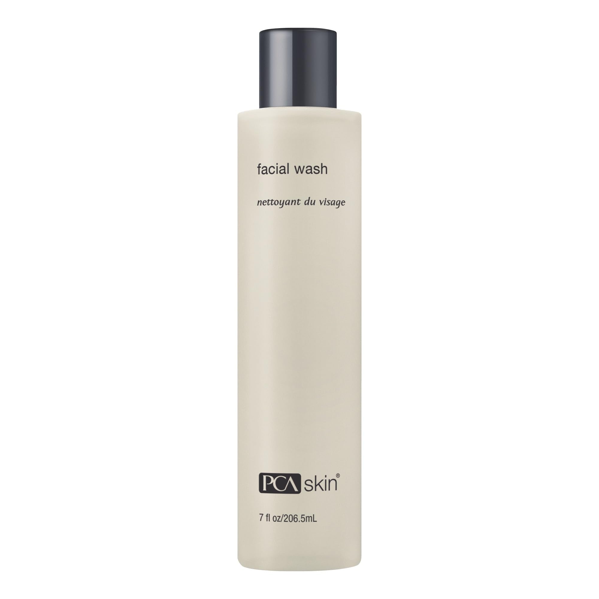 PCA SKIN Facial Wash, Gentle Foaming Face Cleanser, Acne Face Wash, Removes Dirt, Oil & Makeup, 7 oz Bottle