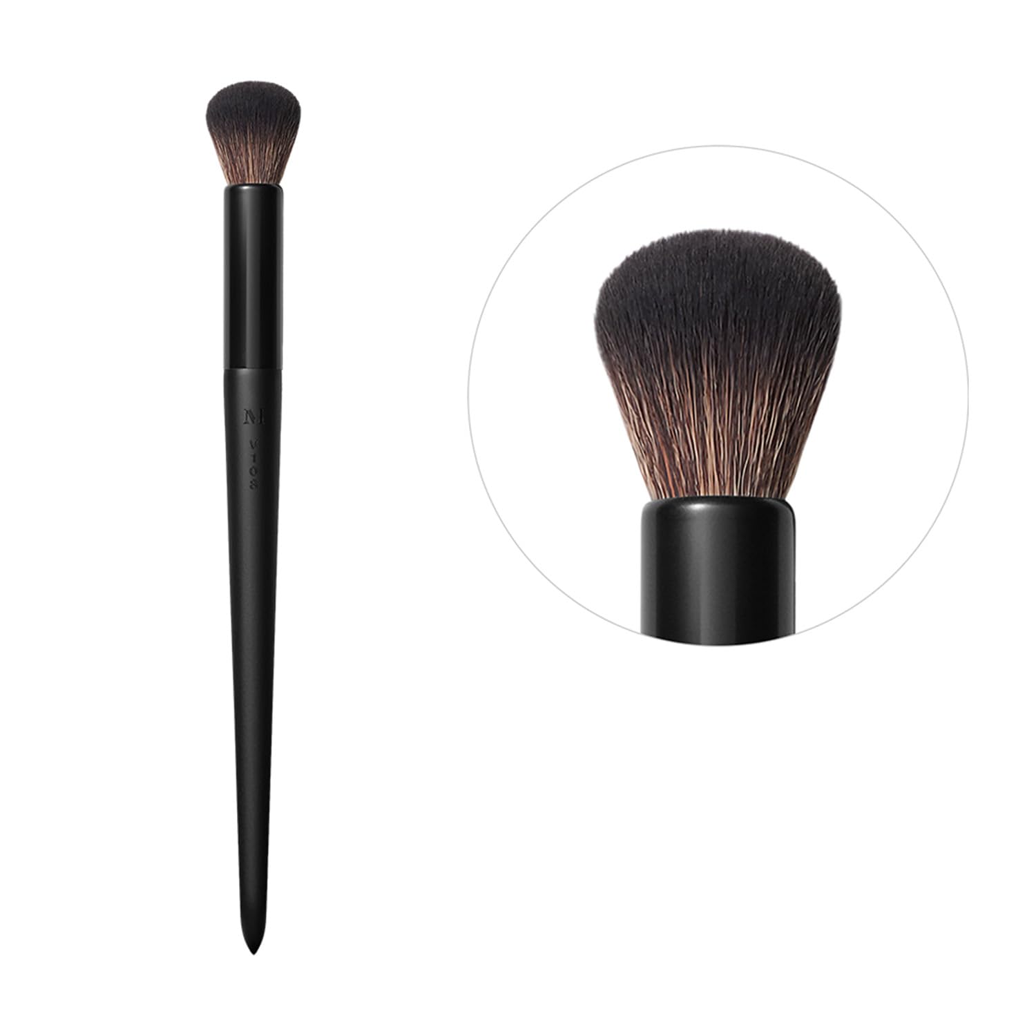 Morphe V108 Dense Blending Contour Brush - Vegan Pro Series Face Brush for Cream & Liquid Makeup - Precision Sculpting with Synt