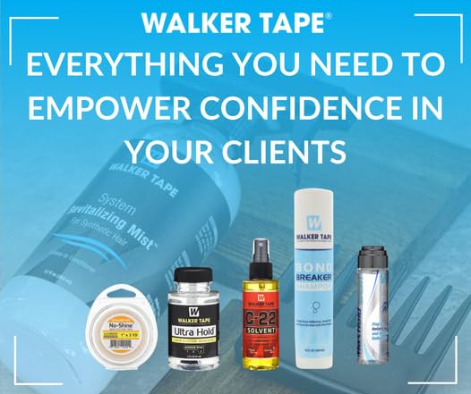 Walker Tape No Shine Double Sided 1 x 3 Yard Tape Roll (WKR-NS-S3)