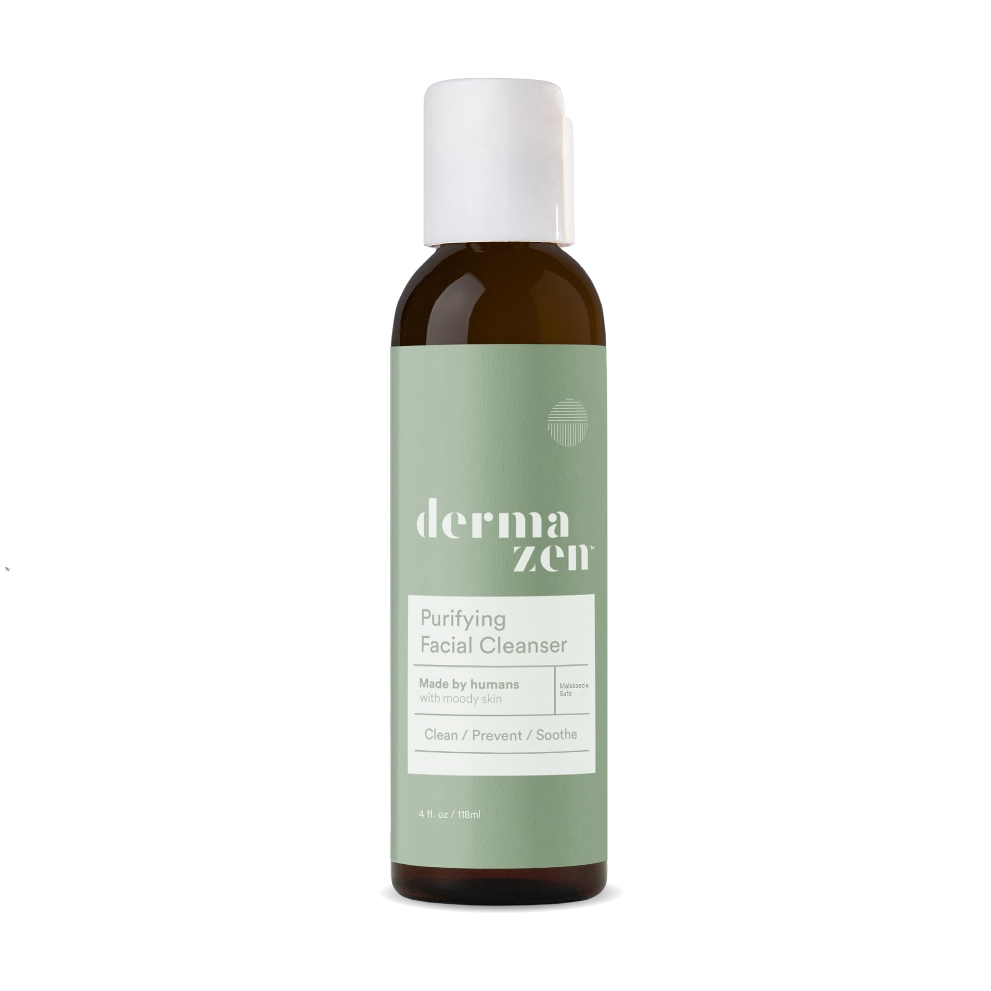 Dermazen Purifying Facial Cleanser, Soothe and Relieve Seborrheic Dermatitis  4 fl oz