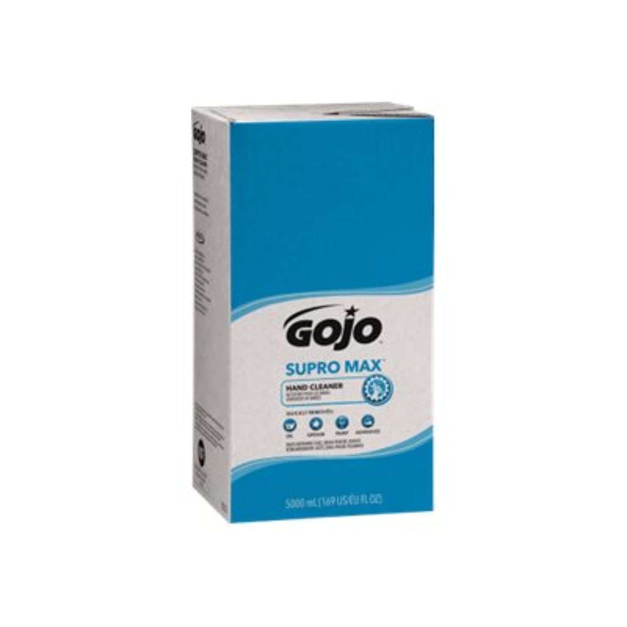 GOJO PRO TDX SUPRO MAX Hand Cleaner, 5000 mL Heavy-Duty Hand Cleaner Refill PRO TDX Dispenser (Pack of 2) - 7572-02