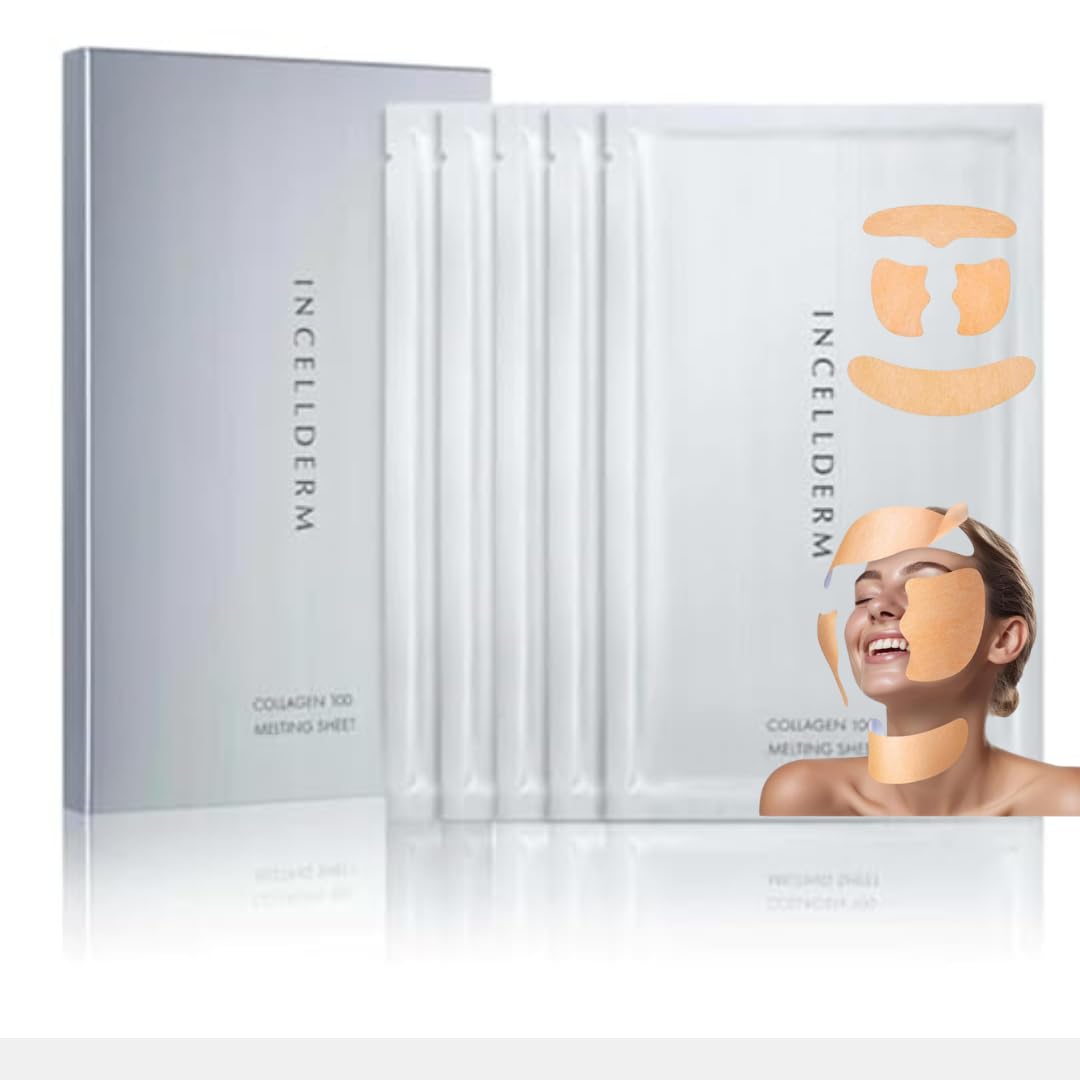 Riman Collagen 100 Melting Mask | Fast Absorbing for Hydrated Skin | Hydrolyzed with Nanofibers