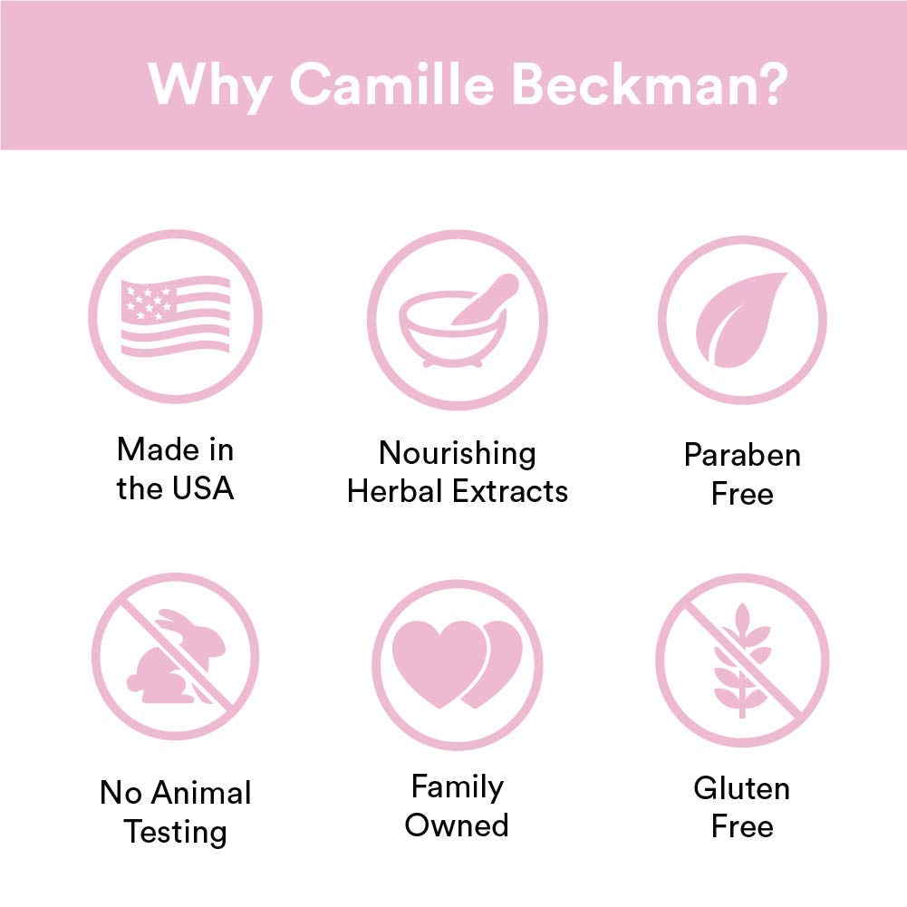 Camille Beckman Blackberry Lavender Glycerine Bar Soap For Hands, Face And Body, 3.5 Ounce