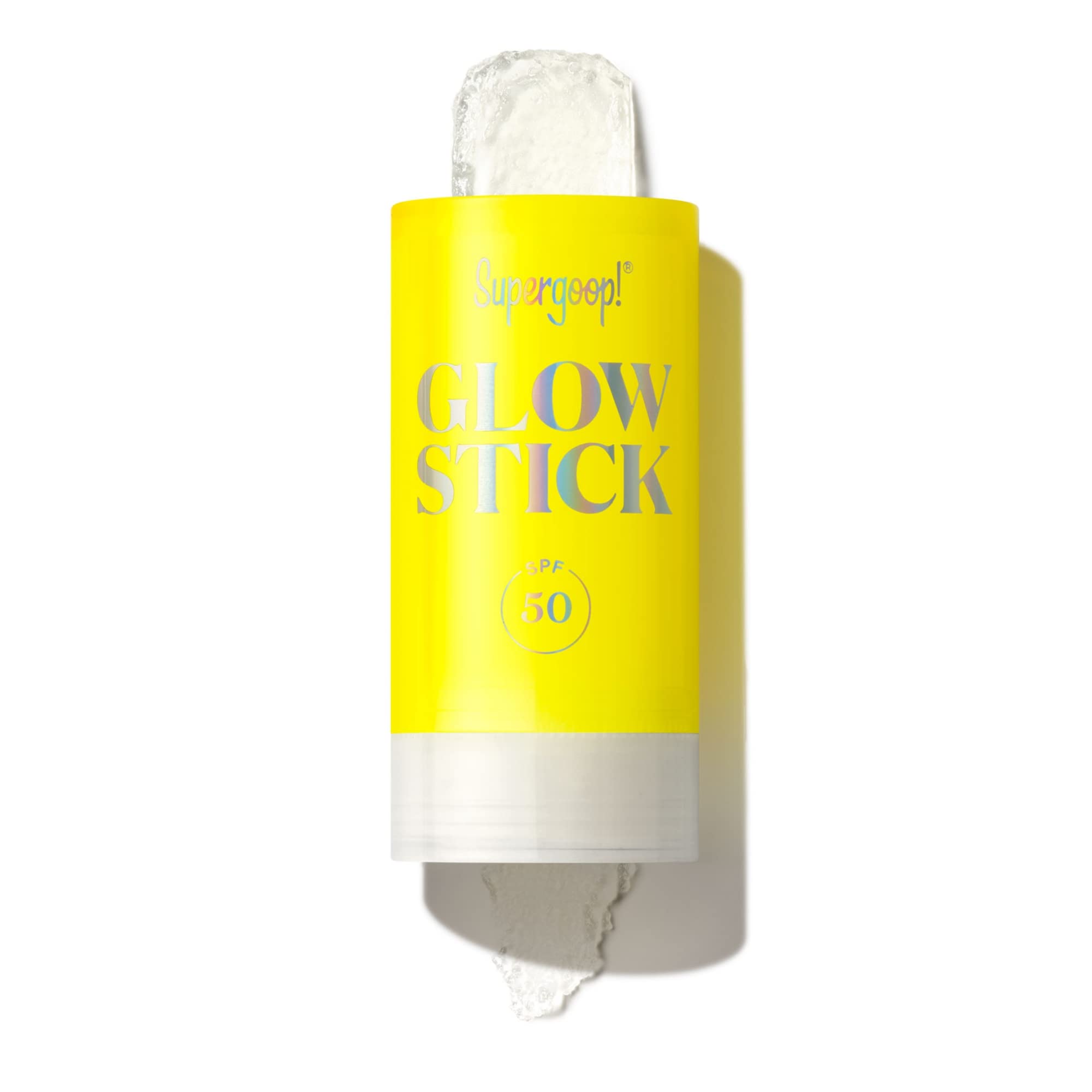 Supergoop! Glow Stick, 0.7 Oz - Spf 50 Pa++++ Dry Oil Sunscreen Stick For Face & Body - Brightens & Hydrates For A Healthy Glow