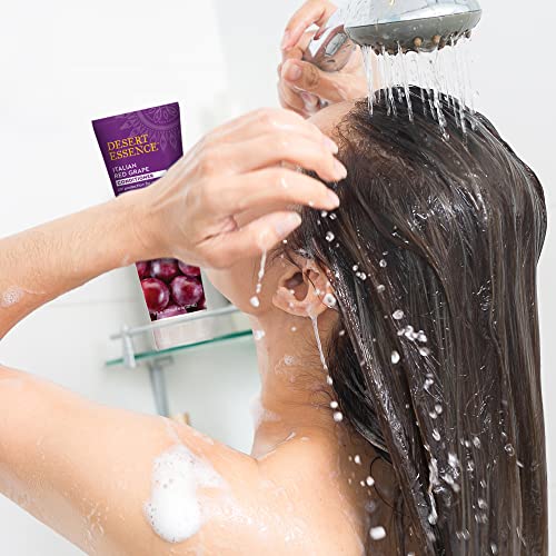 Desert Essence Italian Red Grape Conditioner Antioxidant-Rich Resveratrol, Organic Sea Kelp & Nettle Extracts Minerals & Vitamin