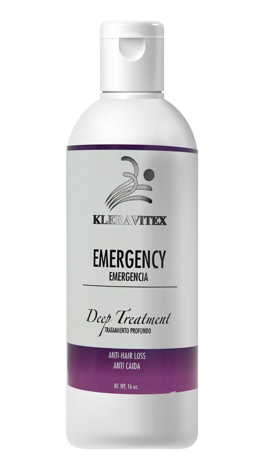 Kleravitex Emergencee Treatment For Hair - Polymedic Reconstructor - Perfect For Damaged and Colored Hair - Emergencia Capilar T