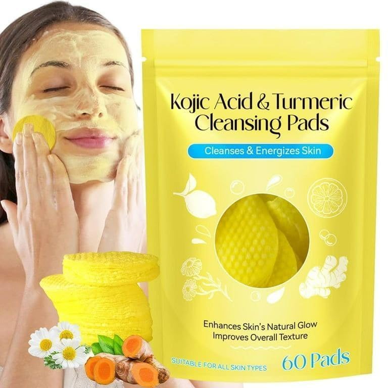 Face Cleaning Pad For Remove Dark Spot, Acne Prevention Scar Marks Removal, Skin Glow Brightening, Face Scrubber Pads Patches Fo