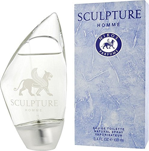 Nikos Sculpture Homme For Men Eau De Toilette Spray, 34 Ounces