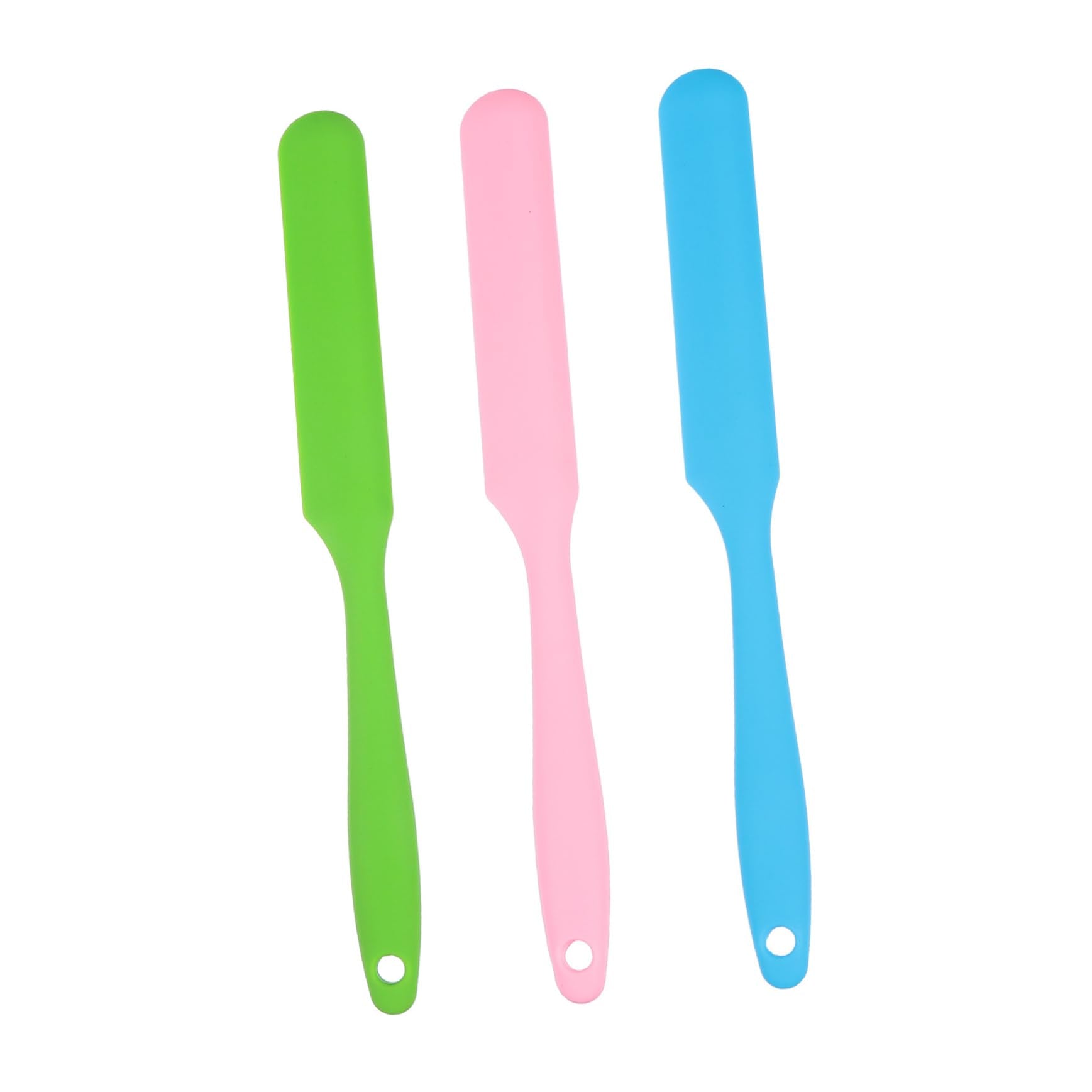 DEARMAMY 3pcs Silicone Waxing Applicator Stick Nonstick Wax for Hair Removal Waxing Kit Spatula for Body Feet Hands