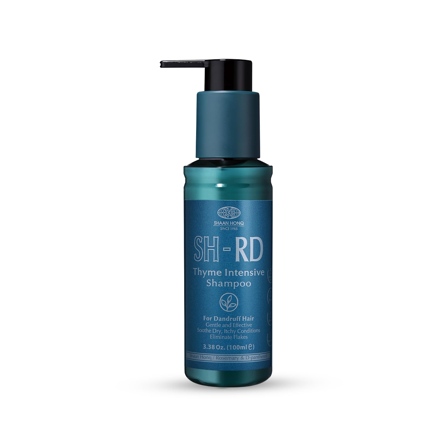 ShRd Thyme Intensive AntiDandruff Scalp Shampoo | Zinc Pyrithione 1% | Stops Flakes, Reduces Itch, Controls Scalp Odor | Menth