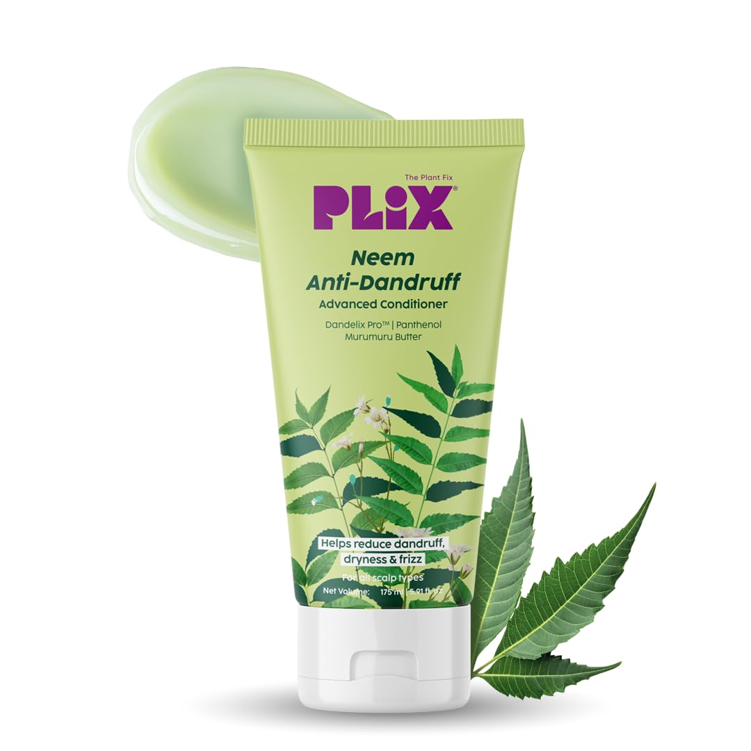 The Plant Fix Plix All Neem AntiDandruff Advanced Conditioner | With Dandelix Pro & Murumuru Butter | Paraben & Sulphate Free |