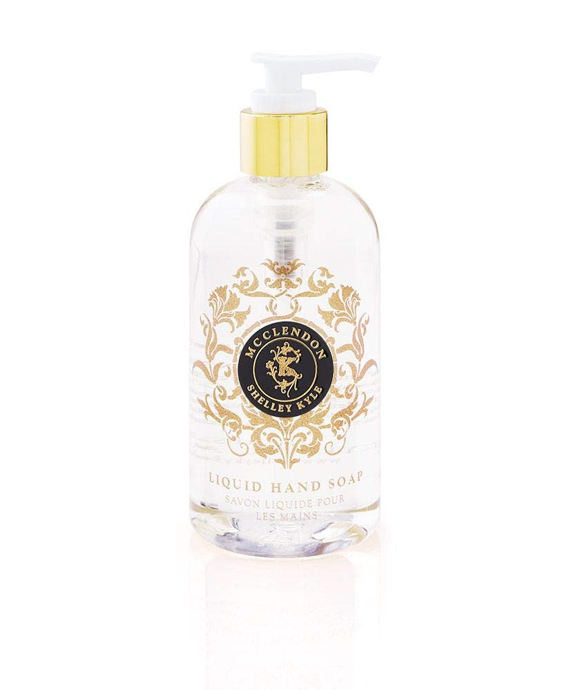 Shelley Kyle McClendon All-Natural Liquid Hand Soap, Gentle Deep Cleansing, Moisturizing, Removes Dirt and Other Impurities, 250
