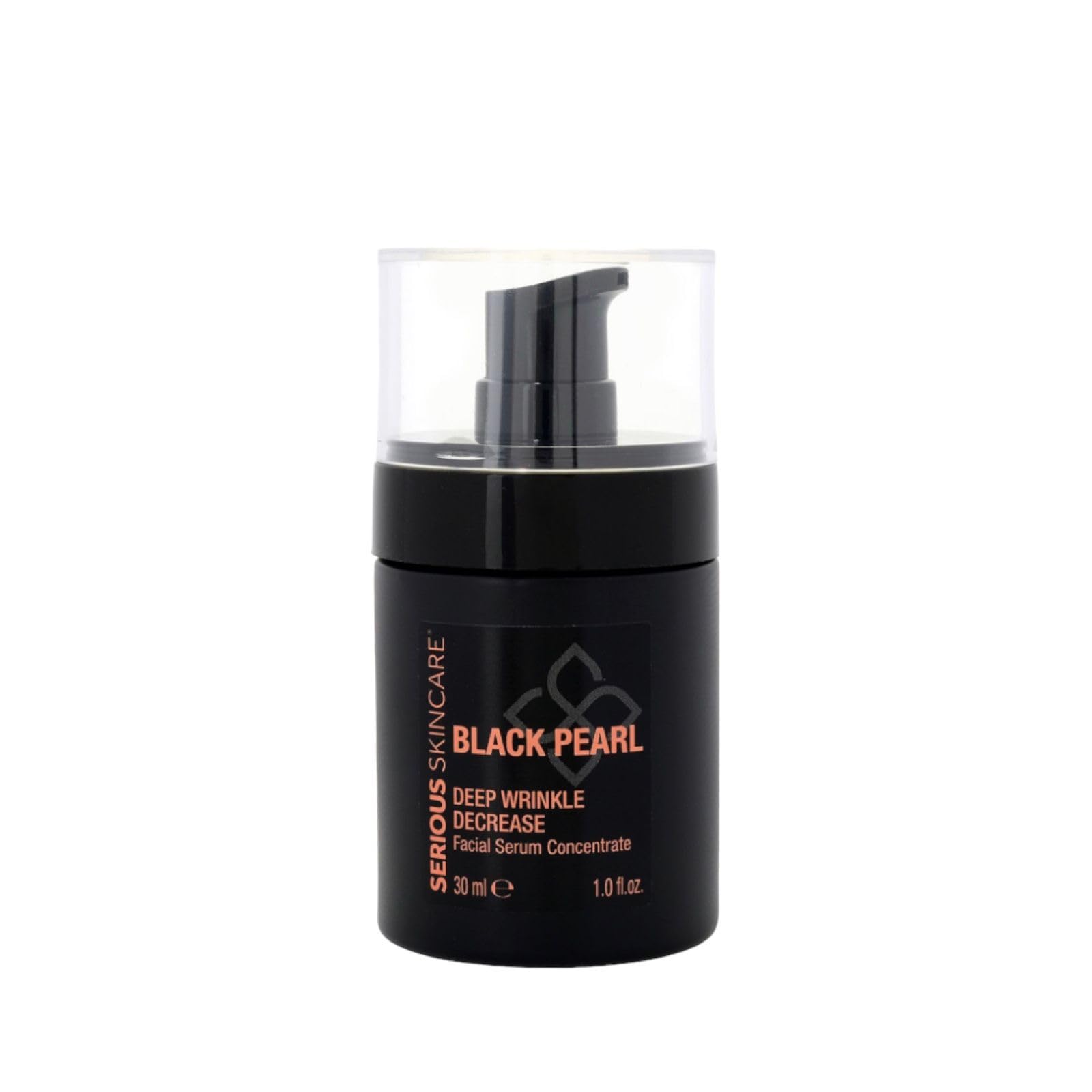 Serious Skincare - Black Pearl Deep Wrinkle Decrease Facial Serum Concentrate - Helps Repair Deep Lines and Wrinkles on Face and