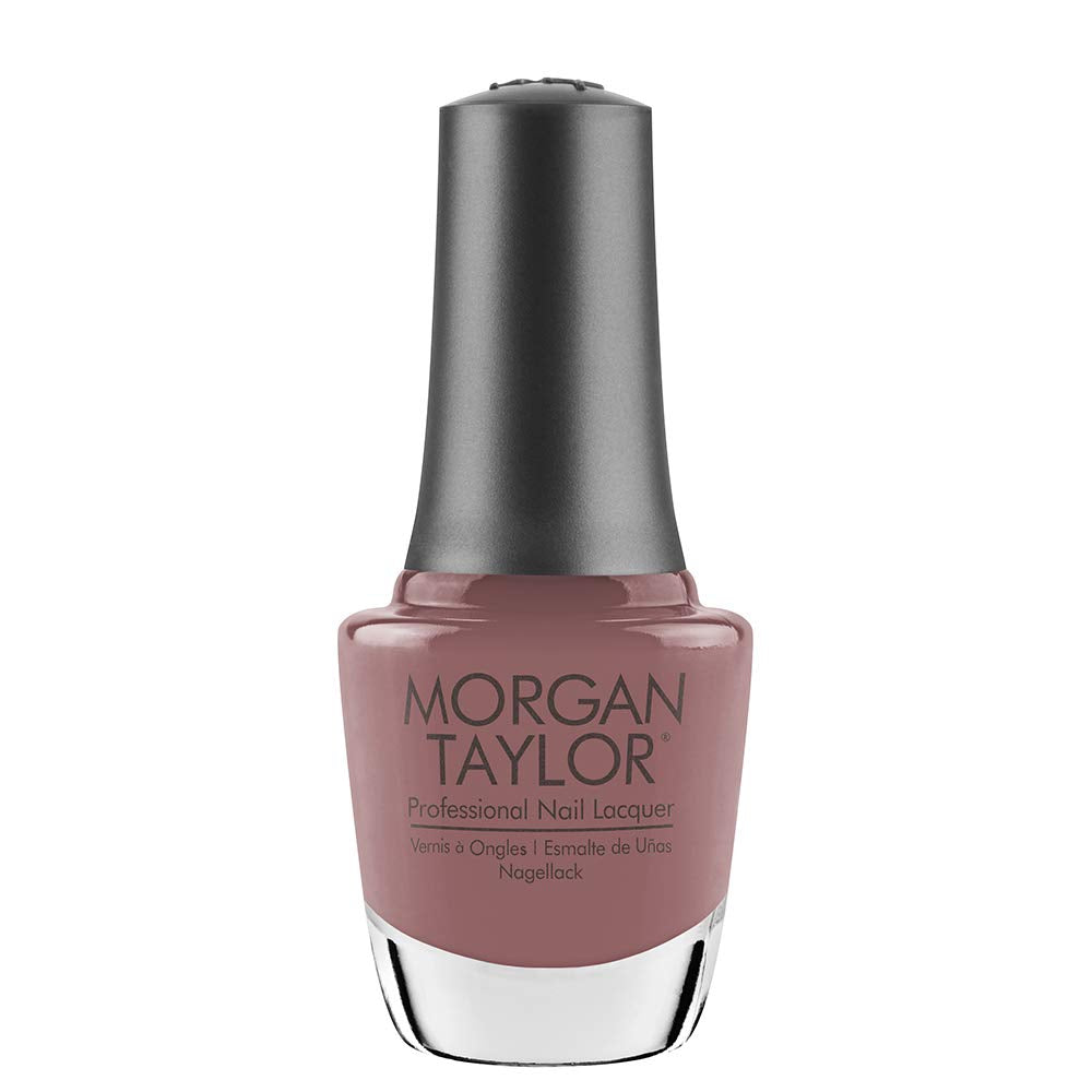 Morgan Taylor Nail Lacquer (Coming Up Roses) Brown Nail Polish, Finger Nail Polish, Long Lasting Nail Polish, Brown Nail Lacquer