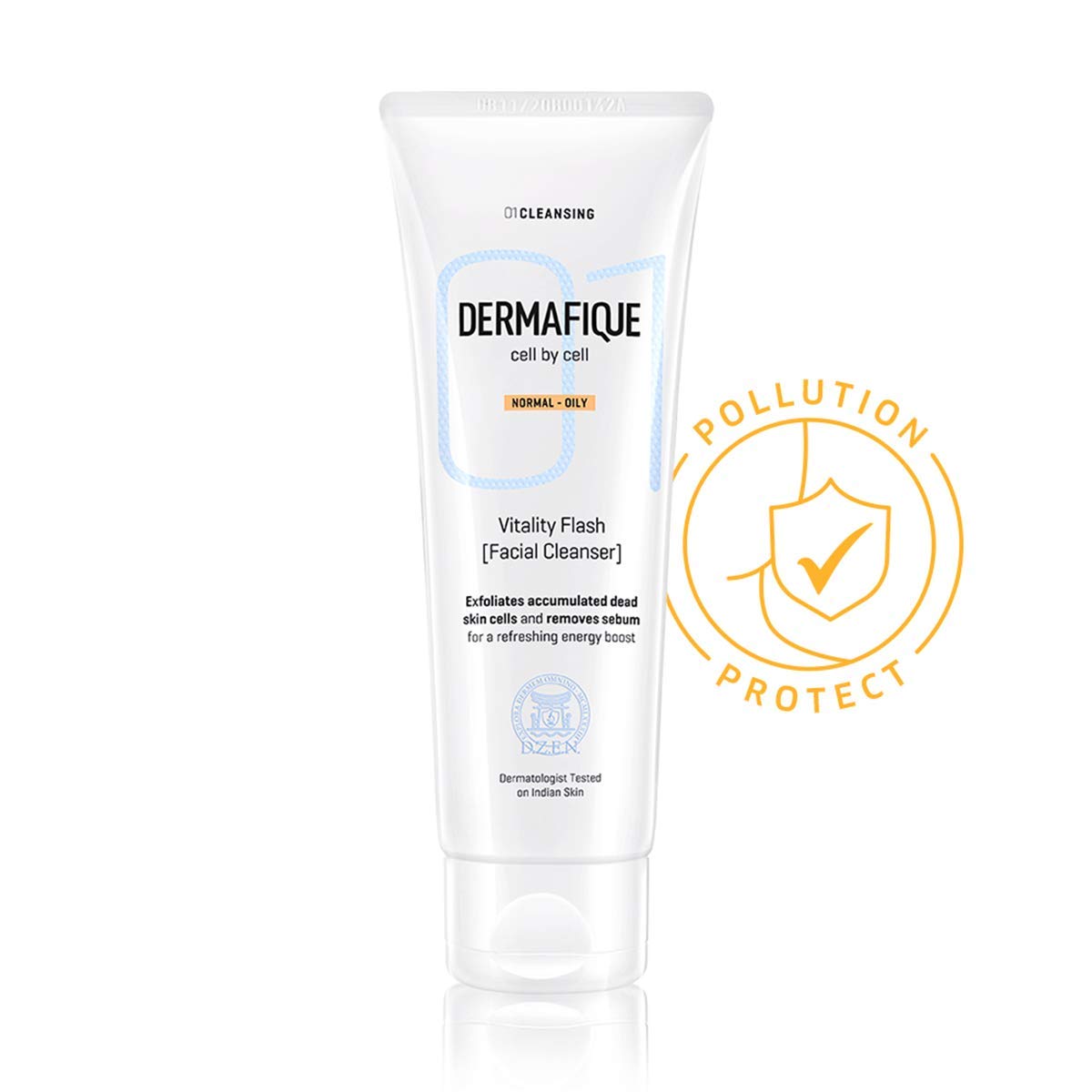 Dermafique Vitality Flash Facial Cleanser, 100Ml