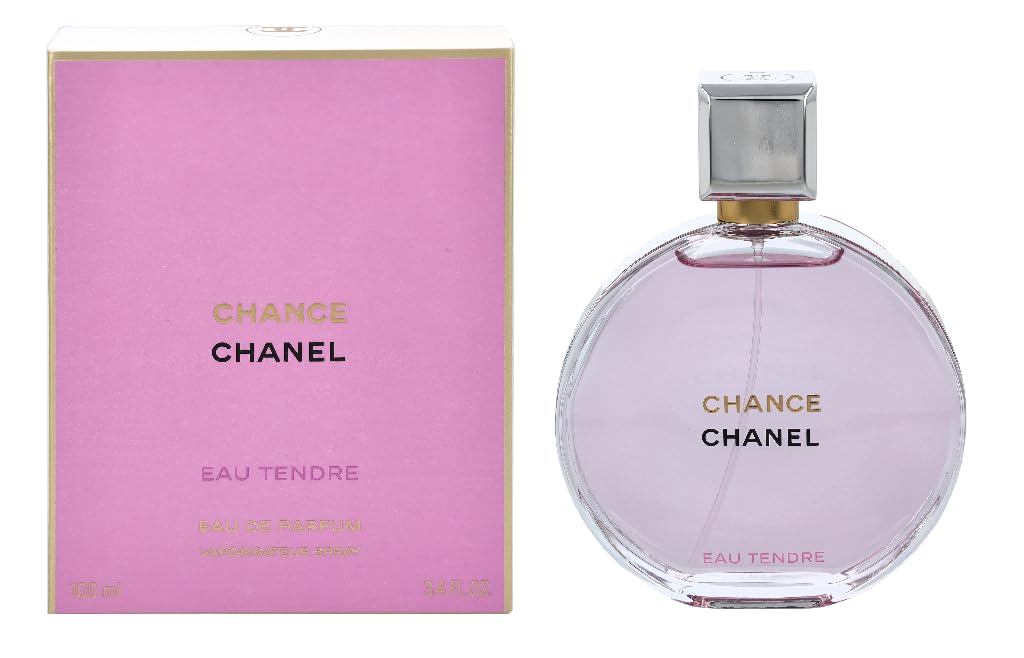 Chance Eau Tendre by Chanel for Women Eau De Parfum Spray 3.4 Ounces