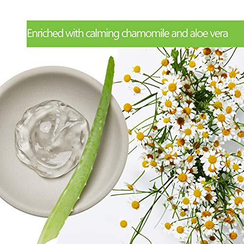 Basis Sensitive Skin Bar Soap - Cleans and Soothes with Chamomile and Aloe Vera, Use as Body Wash or Hand Soap - Pack of 6
