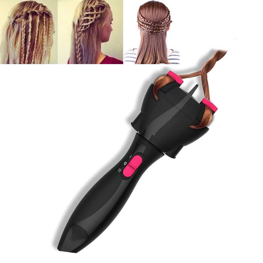 Electric Hair Braider Automatic Twist Braider Knitting Device Machine Braiding Hairstyle Hair Styling Tool, French Dreadlock Mac