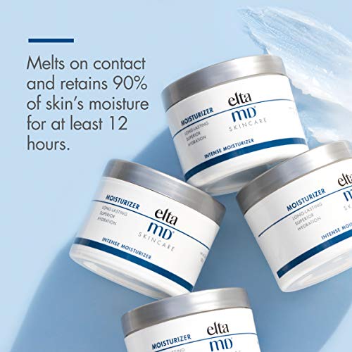 Eltamd Intense Face And Body Moisturizer For Sensitive & Dry Skin, Moisturizing Facial Post Treatment Lotion, Fragrance-Free, 2.