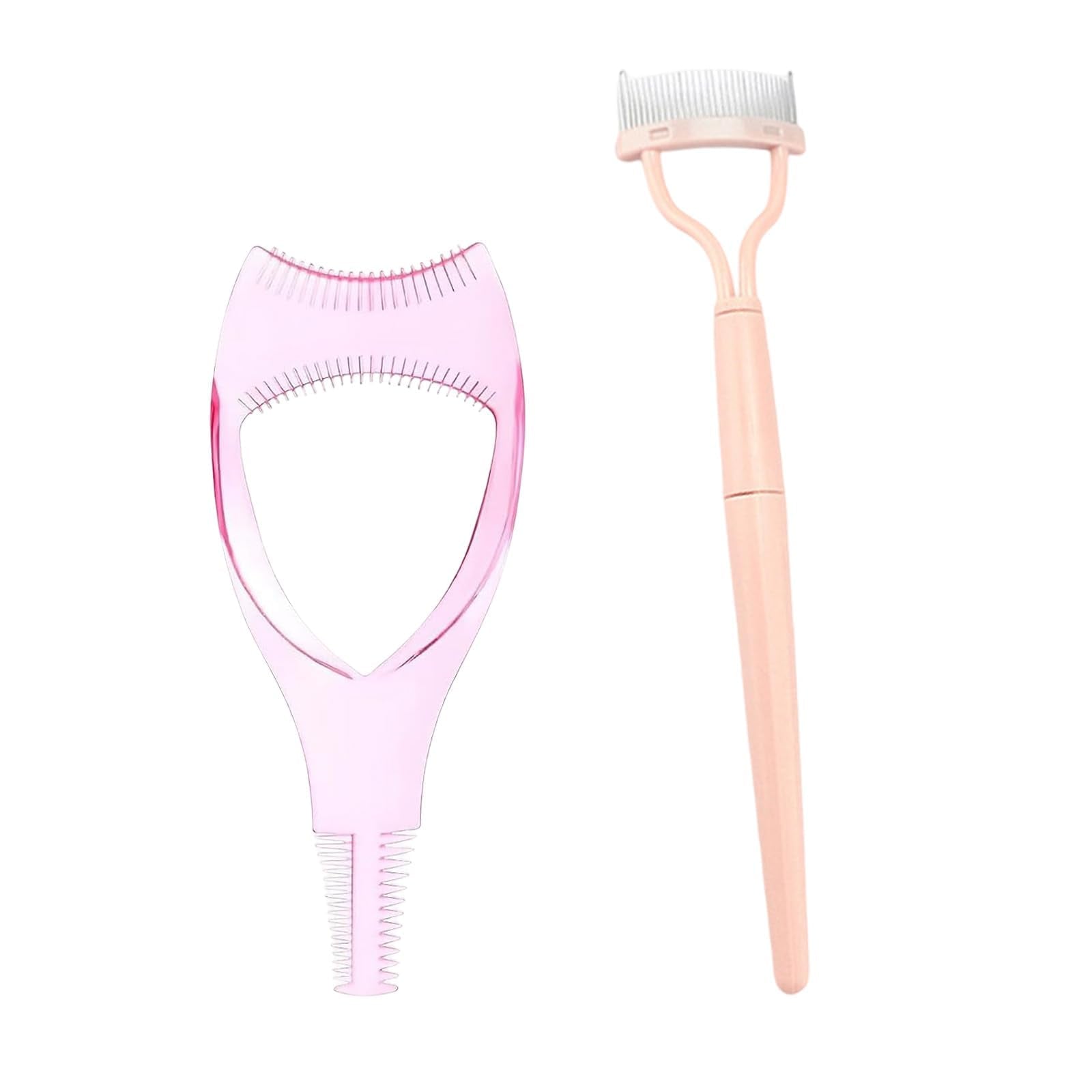 2Pcs Mascara Brush And Eyelash Brush, Professional Mascara Applicator Tool For Daily Makeup, Handy Eyelash Comb For Precise Appl