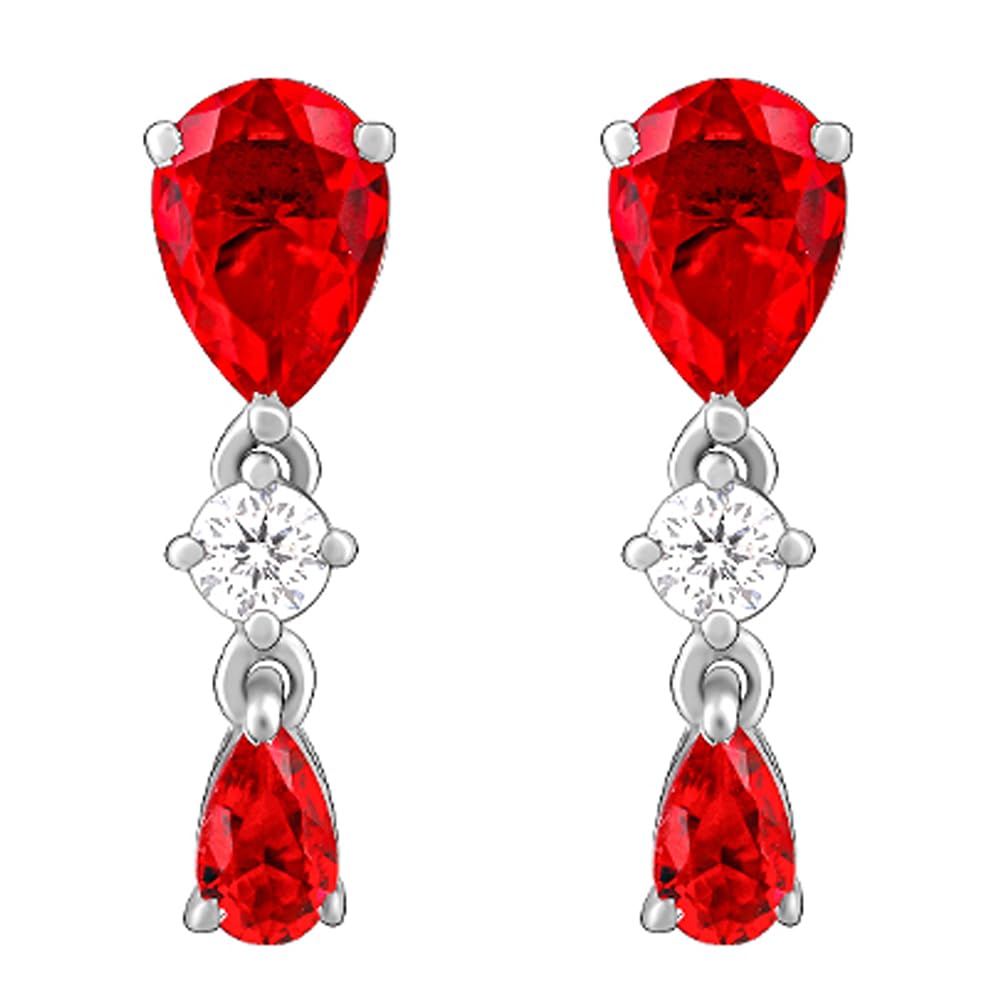 Giva 925 Silver Soulmate Earrings|Gift For Girlfriend| With Certificate Of Authenticity And 925 Stamp | 6 Months Warranty*