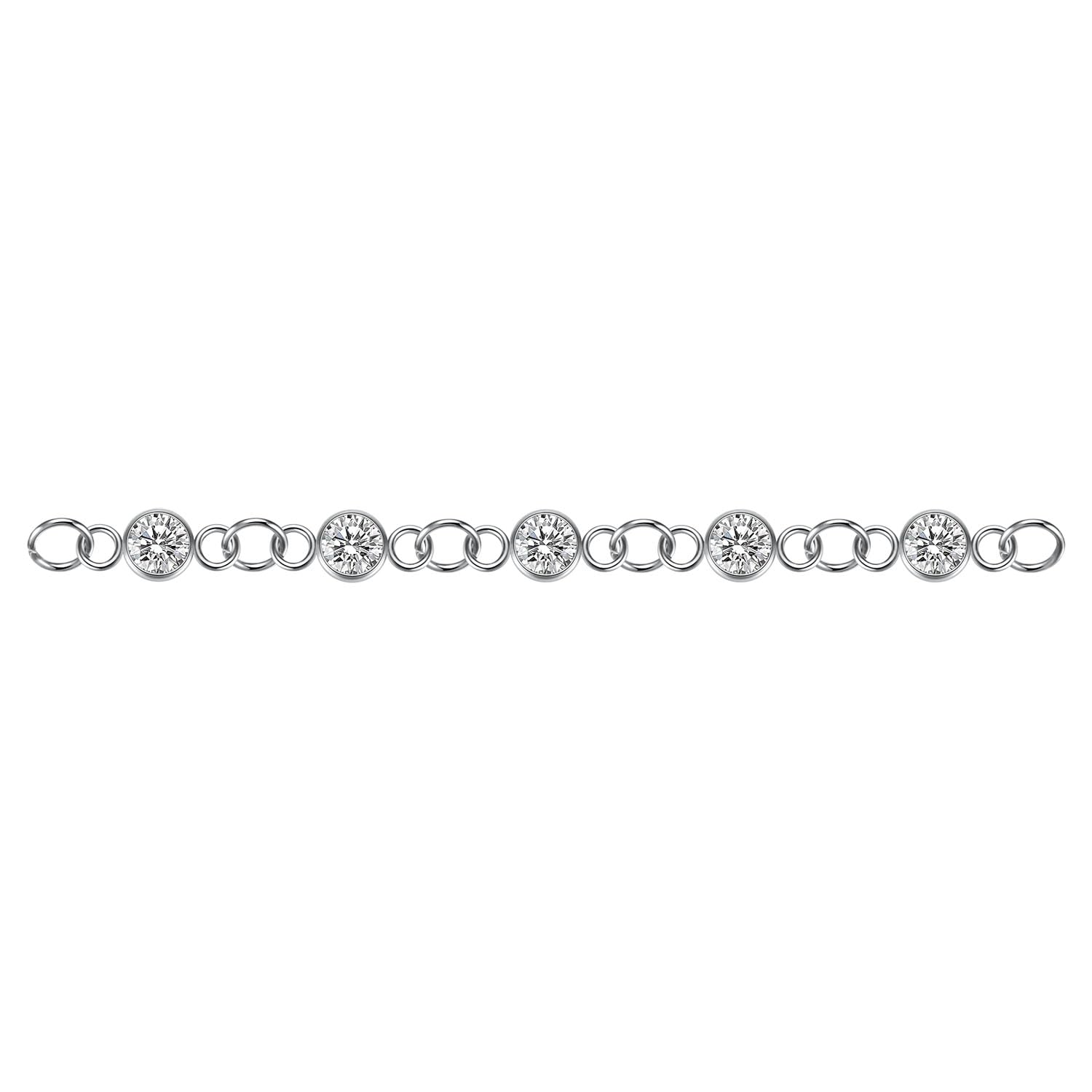 Nose Chain Nose Ring Chain 36mm Nose Chain Piercing Earring Chain Nipple Chain Silver Across Nose Nose to Ear Chain Jewelry Doub