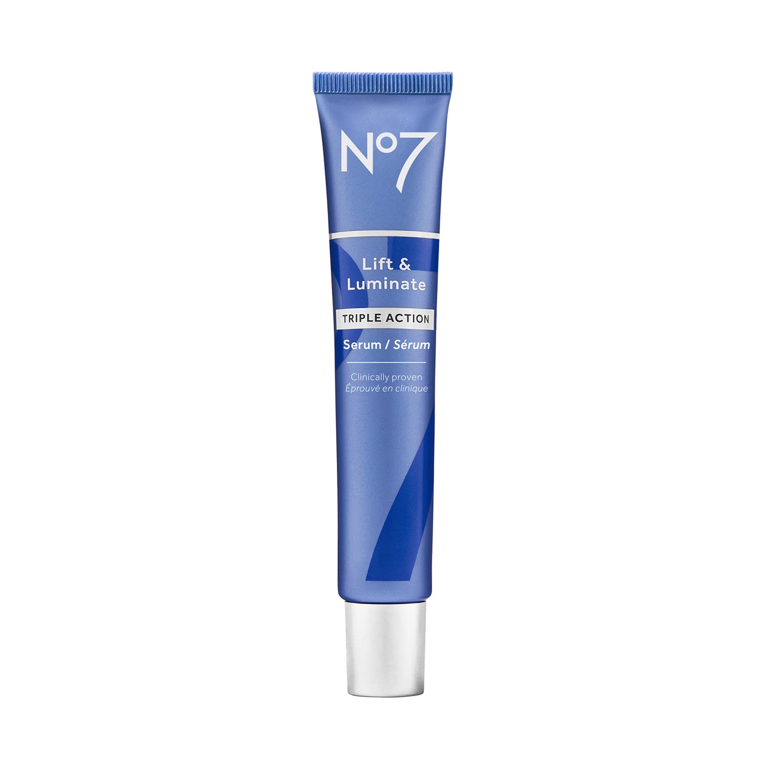 No7 Lift & Luminate Triple Action Face Serum - Anti-Wrinkle, Brightening, Pro Retinol, 50ml