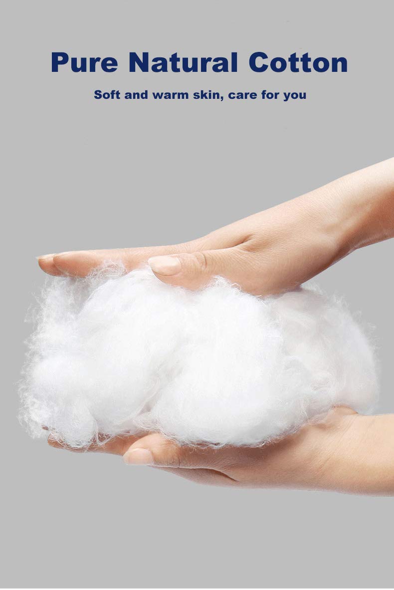 300Ct Cotton Swabs With Strong Bamboo Sticks By Xumzee: 100% Pure Natural Cotton,Biodegradable, Chemical Free Cotton Buds