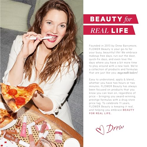 Flower Beauty By Drew Barrymore Perfect Pout Lip Color - Soft Matte Finish - Liquid Lipstick - Comfortable + Lightweight Feel (S