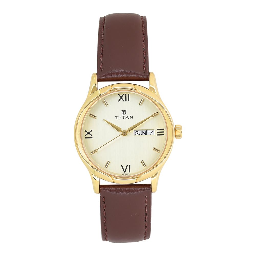 Titan Karishma Analog White Dial MenS Watch - Ne1580Yl05