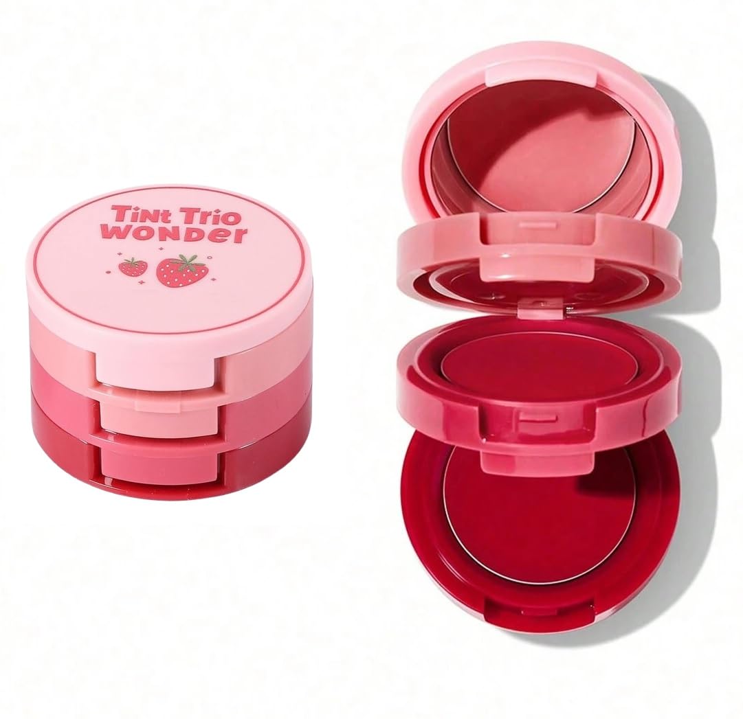 Tint Trio Wonder Lip & Cheek Tint MultiPurpose Use