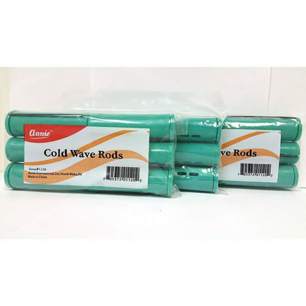 Annie Cold Wave Rods 1 1/8 Jumbo #1120 Green