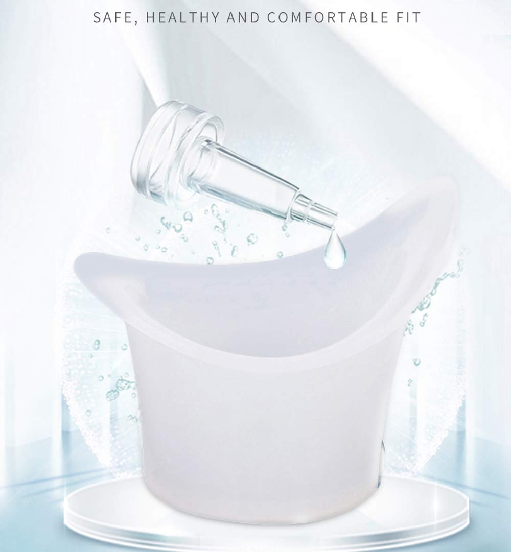 Gdeal Eye Bath Silicone Eye Wash Cup Set Of 12 For Refresh And Clean Tired Eyes