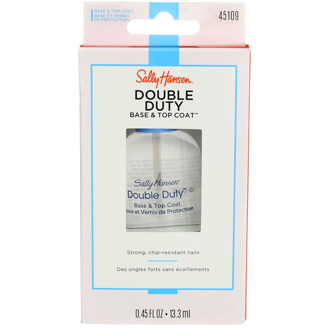 Coty Us 7417055 Sally Hansen Double Duty Base & Top Coat44; Clear 2239 - Pack Of 2