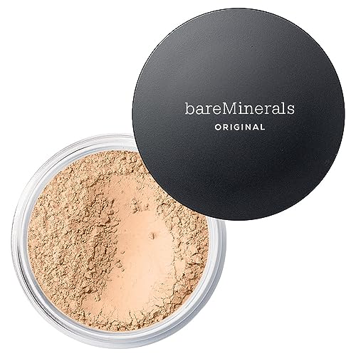 Bareminerals Original Loose Powder Foundation Spf 15, Lightweight Mineral Loose Powder Foundation Makeup, Buildable Coverage, Ta