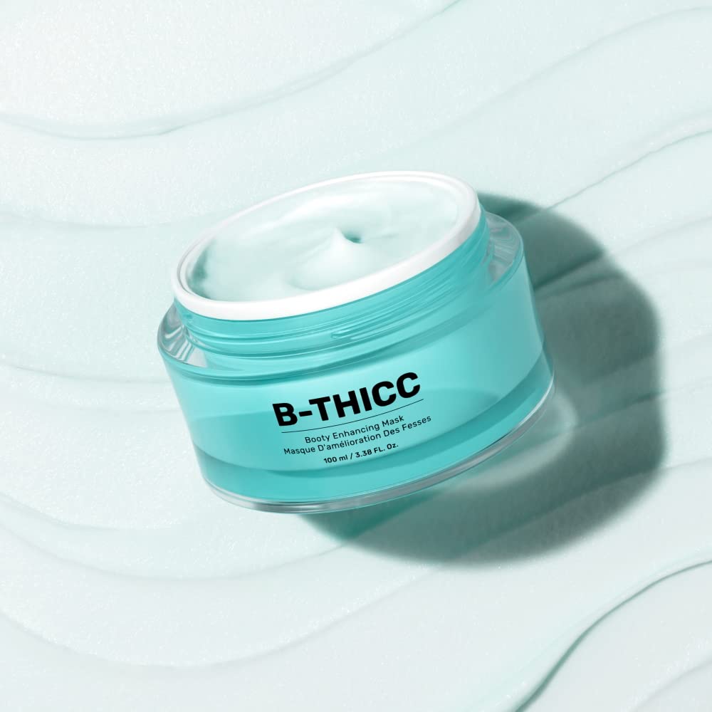 MALYS B-THICC Plumping Leave-On Butt Mask - Butt Cream Visibly Tightens Skin - Helps Enhance, Firm & Boost Your Behind