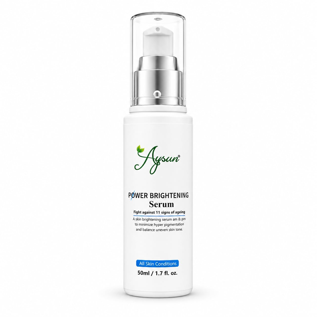 Aysun Power Brightening Face Serum For Women & Men | Advanced AntiAgeing & Skin Brightening Serum For Glowing, Radiant & Youthf