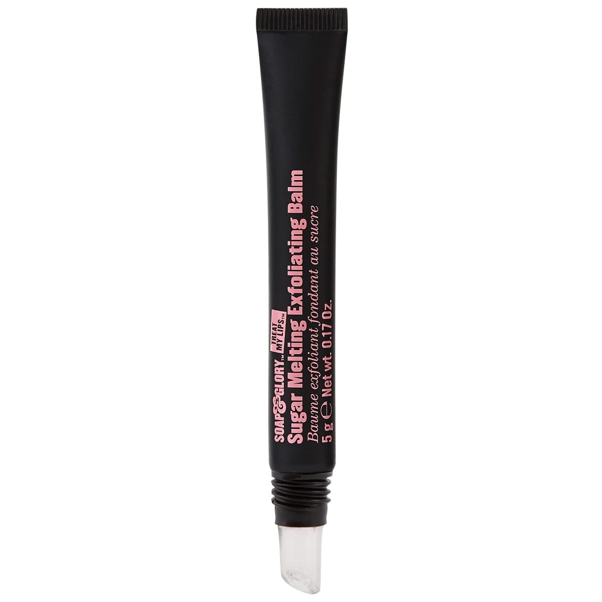 Soap & Glory Treat My Lips Sugar Melting Exfoliating Balm - Vitamin E & Shea Butter Moisturizing Lip Scrub - Gentle Exfoliating